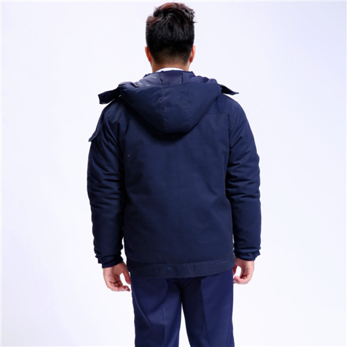 铁司机路工人紫色户古镇外短款棉袄工作服